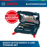 Bosch 50 pcs Bosch X-Line Titanium Set